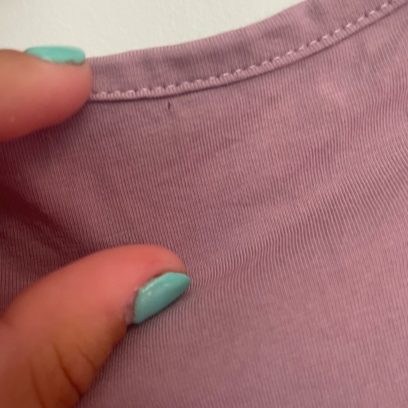 purple tank top; brand unknown; womens small - Picture 3 of 3